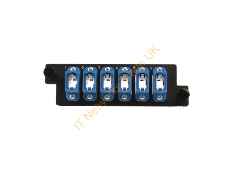HDFP-MPA72AA - Legrand Infinium Hdfp Fiber Optic Adapter Mpo Black, Blue