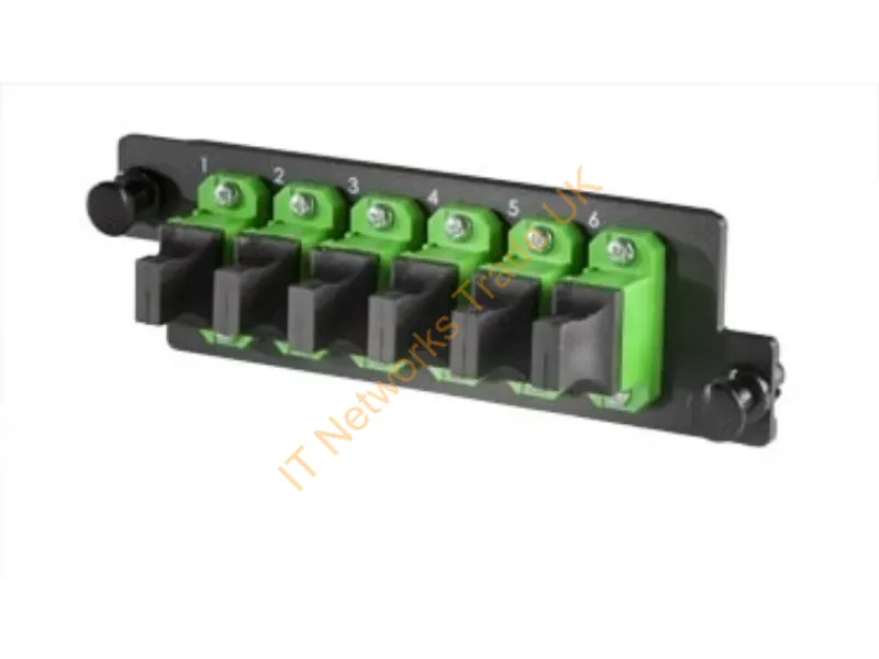 HDFP-MPA72CA - Legrand Infinium Hdfp Fiber Optic Adapter Mpo Black, Green