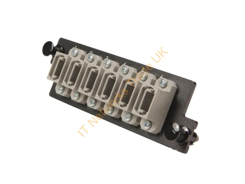 HDFP-MPA72ED - Legrand Infinium Hdfp Fiber Optic Adapter Mpo Black, Gray