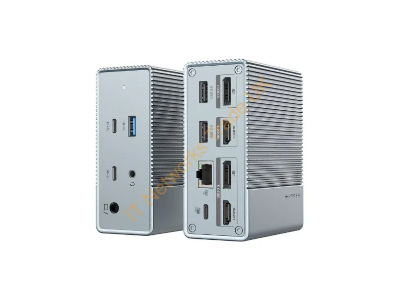 HDG212B-GL - Targus HDG212B-GL laptop dock/port replicator Wired USB 3.2 Gen 1 (3.1 Gen 1) Type-C Grey