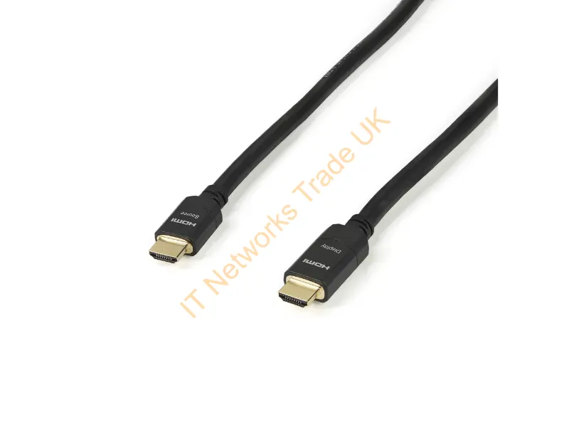 StarTech.com 80 ft Active High Speed HDMI Cable Ultra HD 4k x 2k HDMI Cable HDMI to HDMI M/M Video Cable