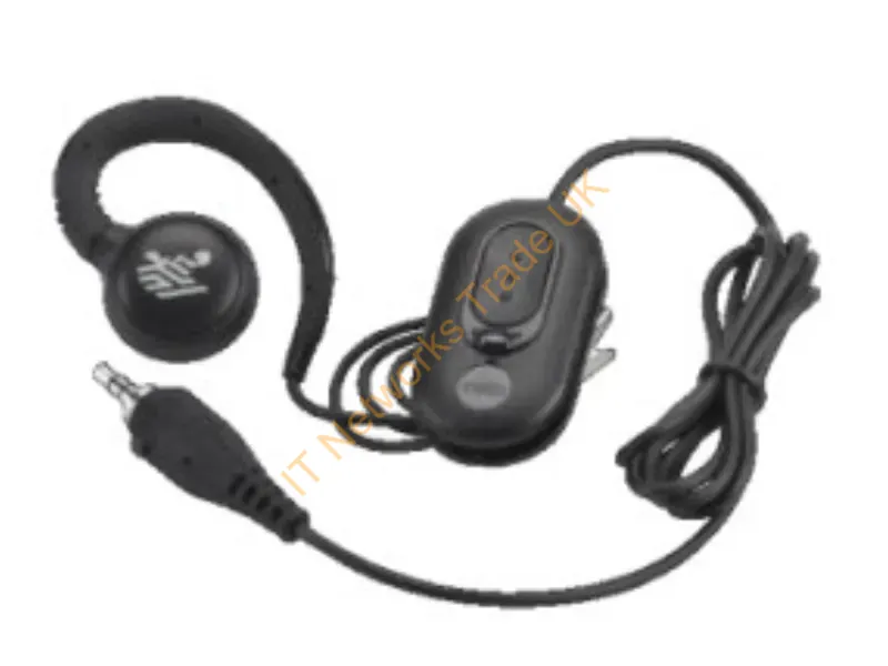 HDST-35MM-PTVP-01 - Zebra Hdst-35Mm-Ptvp-01 Headphones/Headset Wired Ear-Hook Calls/Music Black