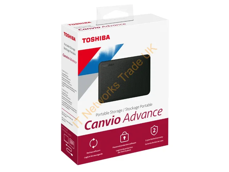 HDTCA40XK3CA - Toshiba Canvio Advance External Hard Drive 4000 Gb Black