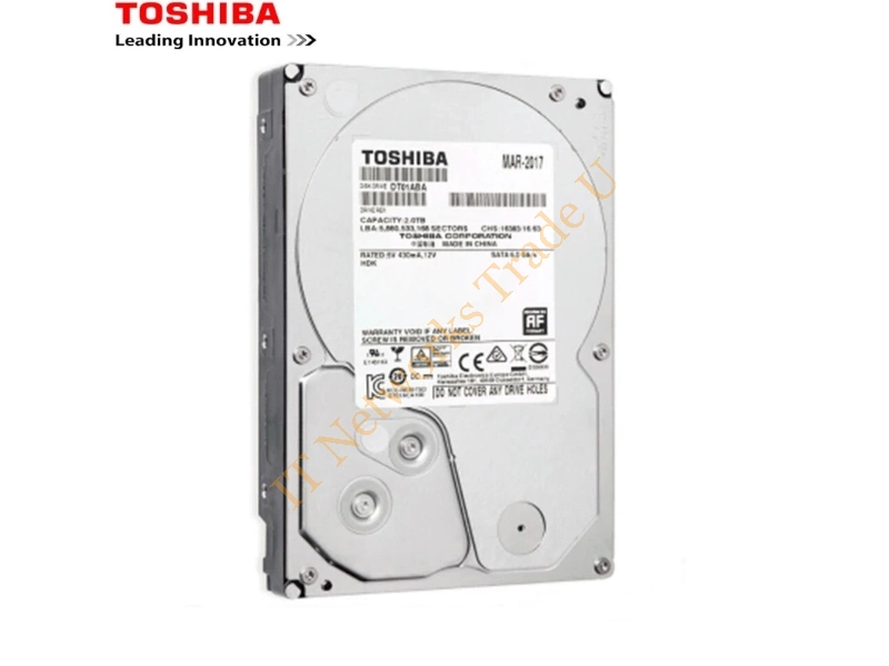 HDWD130UZSVA Toshiba P300 3TB 7200RPM SATA 6Gb/s 64MB Cache 3.5 inch Desktop Hard Disk Drive Internal HDD
