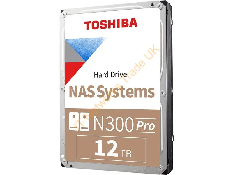 HDWG51CXZSTB - Toshiba N300 Pro Internal Hard Drive 12 Gb 7200 Rpm 512 Mb 3.5" Serial Ata Iii