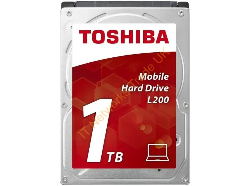 HDWJ110UZSVA Toshiba L200 1TB 5400RPM SATA 3Gb/s 8MB Cache 2.5-inch Laptop Hard Disk Drive Internal HDD