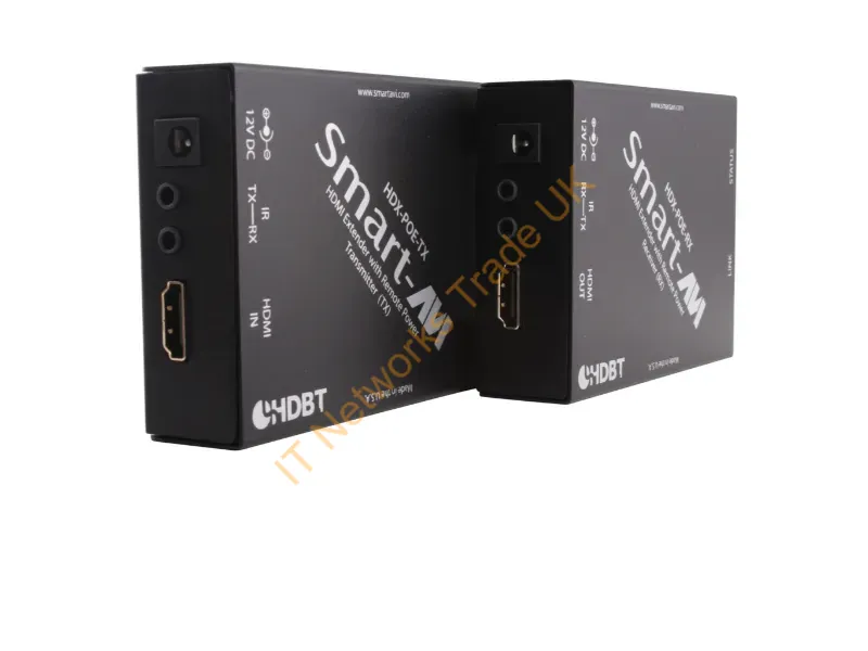 HDX-POE-S - Smart-Avi Hdx-Poes Av Extender Av Transmitter & Receiver Black