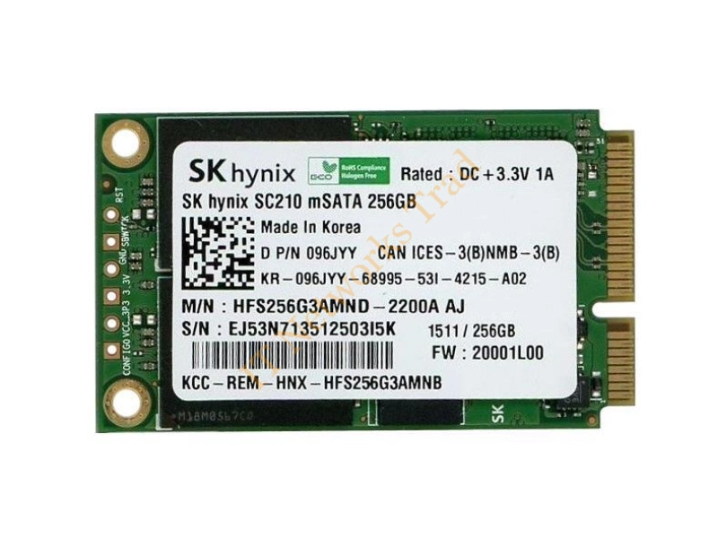 HFS256G3AMND-2200 Hynix SC210 256GB SATA 6Gb/s mSATA Solid State Drive SSD Storage