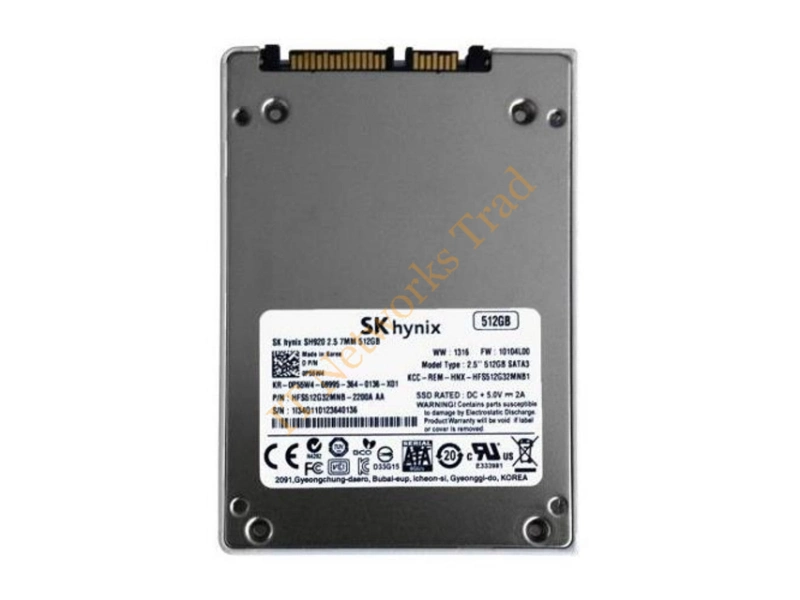 HFS480G32MED-3410A Hynix 480GB Multi-Level Cell (MLC) SATA 6Gb/s 2.5-inch Solid State Drive SSD Storage