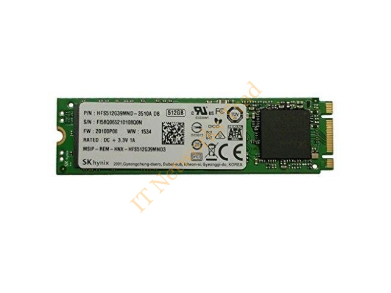 HFS512G39MND-3310A Hynix 512GB Multi-Level Cell (MLC) SATA 6Gb/s M.2 2280 Solid State Drive SSD Storage