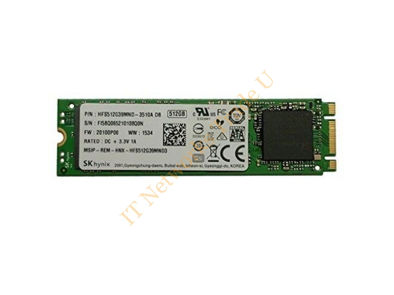 HFS512G39MND-3320A Hynix 512GB Multi-Level Cell (MLC) SATA 6Gb/s M.2 2280 Solid State Drive SSD Storage