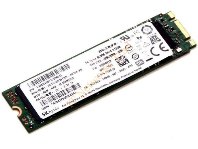 HFS512G39TND-N210A Hynix 512GB Multi-Level Cell (MLC) SATA 6Gb/s M.2 2280 Solid State Drive SSD Storage