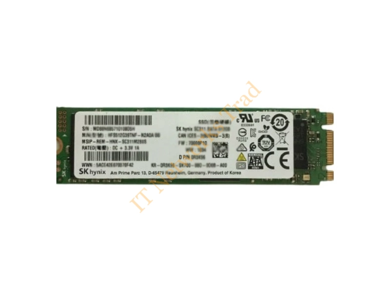 HFS512G39TNF-N2A0A Hynix 512GB M.2 2280 SATA III Solid State Drive SSD Storage