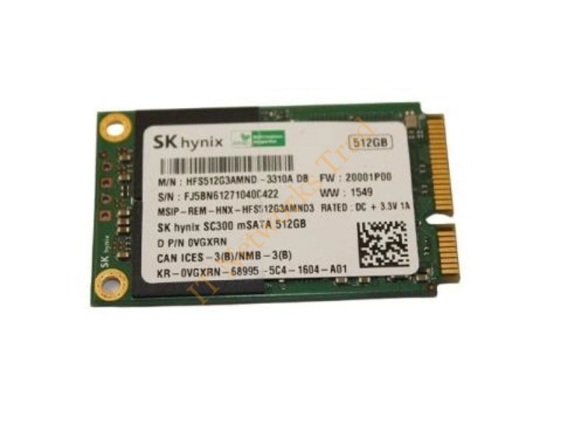 HFS512G3AMND-3310A Hynix 512GB mSATA 6Gb/s Mini PCI-Express Solid State Drive SSD Storage