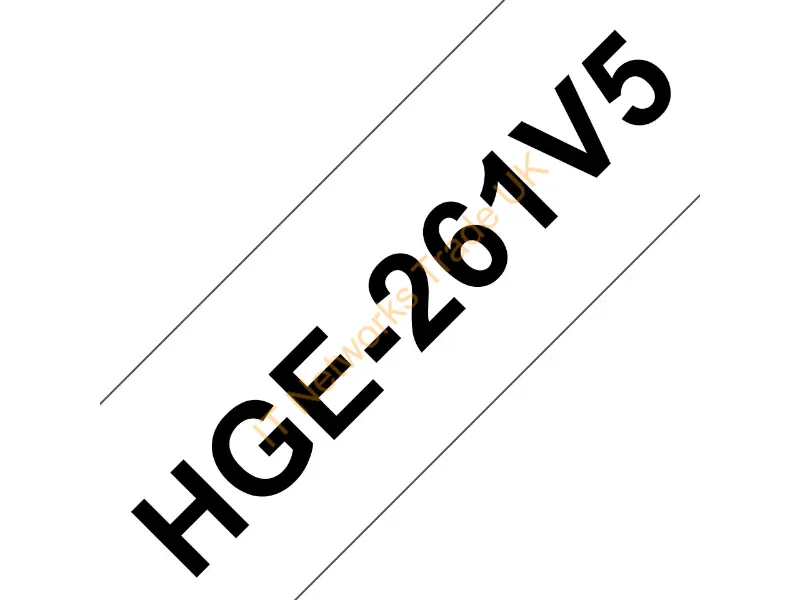 Brother HGE-261V5 P-Touch Ribbon, 36mm x 8m, Pack qty 5 Accessory