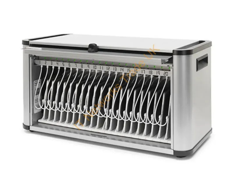 HGFP2BG1 - Bretford Hgfp2Bg1 Portable Device Management Cart/Cabinet Portable Device Management Cabinet Gray