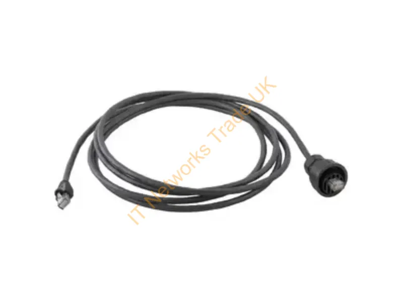 HI610AE - Hubbell Premise Wiring Patch Cord Cat 6 Hi Impactrj-45 To Std Rj-45 10 Feet Blkharsh Environment