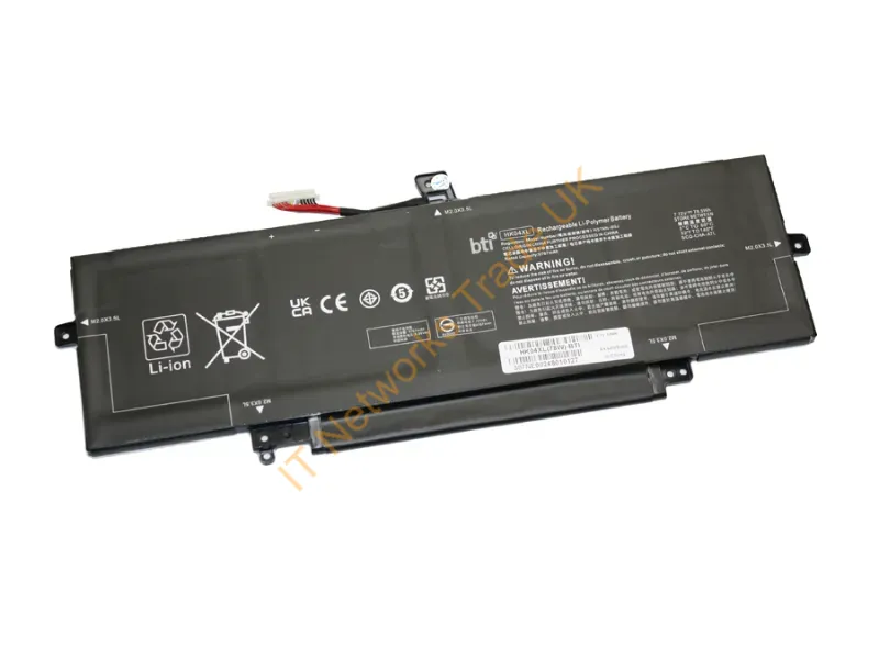 HK04XL(78W)-BTI - Bti Hk04Xl(78W)- Industrial Rechargeable Battery Lithium Polymer (Lipo) 9767 Mah 7.72 V