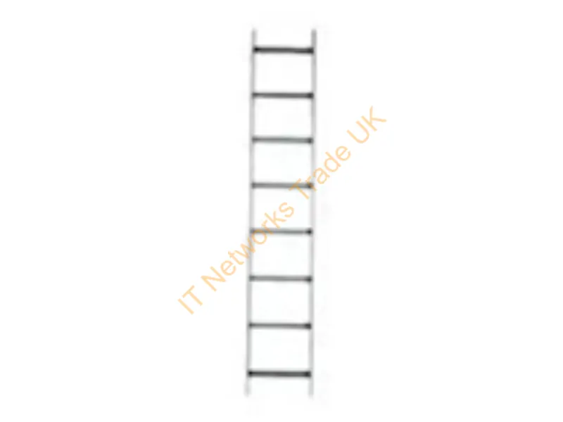 HLS1018G - Hubbell Premise Wiring Cable Runway, Ladder Rack10' L X 18"W, Tubular Steelgray