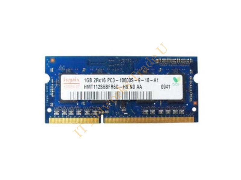 HM5312S6BFR6C-H9 Hynix 1GB DDR3-1333MHz PC3-10600 non-ECC Unbuffered CL9 204-Pin SoDimm Single Rank Memory Module Laptop Memory
