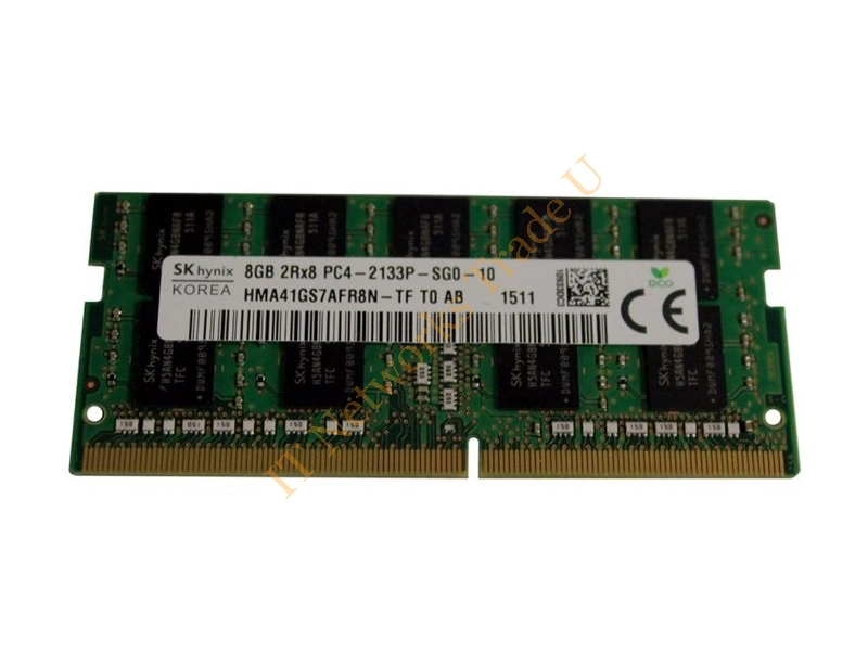 HMA41GS7AFR8N-TFT0 Hynix 8GB DDR4-2133MHz PC4-17000 ECC Unbuffered CL15 260-Pin SoDimm 1.2V Dual Rank Memory Module Laptop Memory