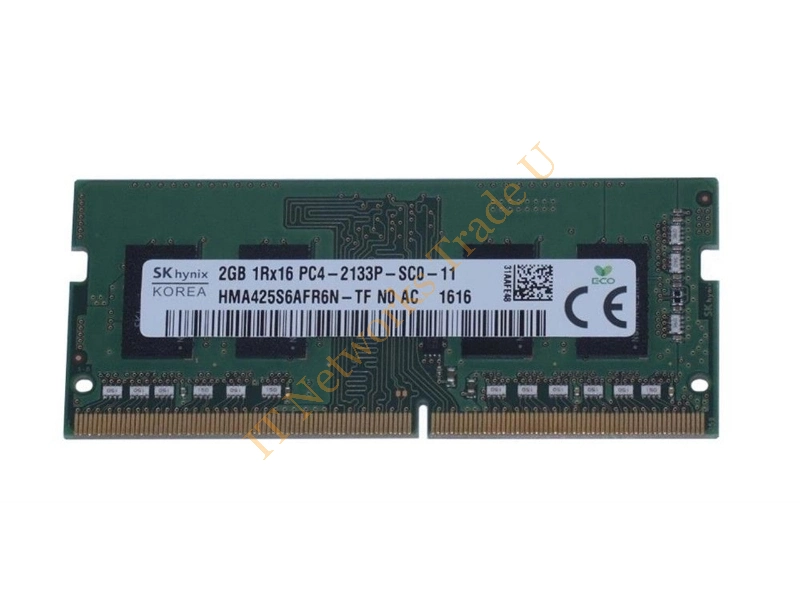 HMA425S6AFR6N-TFN0 Hynix 2GB DDR4-2133MHz PC4-17000 non-ECC Unbuffered CL15 260-Pin SoDimm 1.2V Single Rank Memory Module Laptop Memory