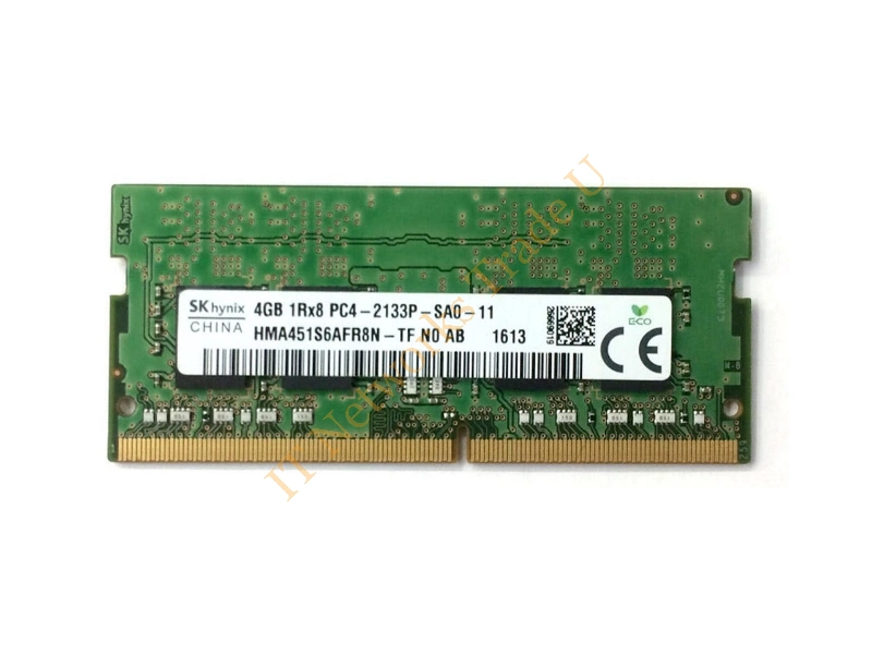HMA451S6AFR8N-TF Hynix 4GB DDR4-2133MHz PC4-17000 non-ECC Unbuffered CL15 260-Pin SoDimm 1.2V Single Rank Memory Module Laptop Memory
