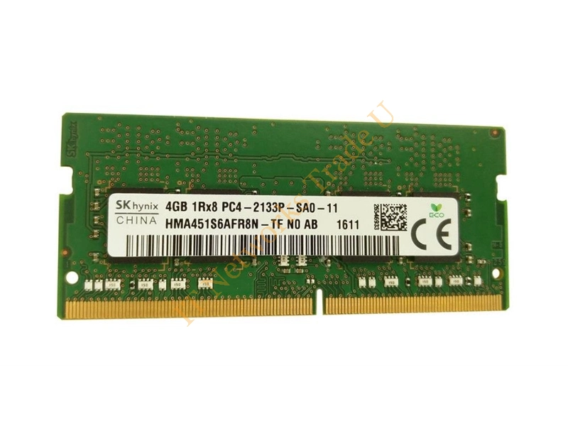 HMA451S6AFR8N-TFN0-AB Hynix 4GB DDR4-2133MHz PC4-17000 non-ECC Unbuffered CL15 260-Pin SoDimm 1.2V Single Rank Memory Module Laptop Memory