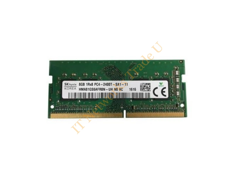 HMA81GS6AFR8N-UHN0 Hynix 8GB DDR4-2400MHz PC4-19200 non-ECC Unbuffered CL17 260-Pin SoDimm 1.2V Single Rank Memory Module Laptop Memory