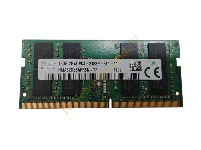 HMA82GS6AFR8N-TF Hynix 16GB DDR4-2133MHz PC4-17000 non-ECC Unbuffered CL15 260-Pin SoDimm 1.2V Dual Rank Memory Module Laptop Memory