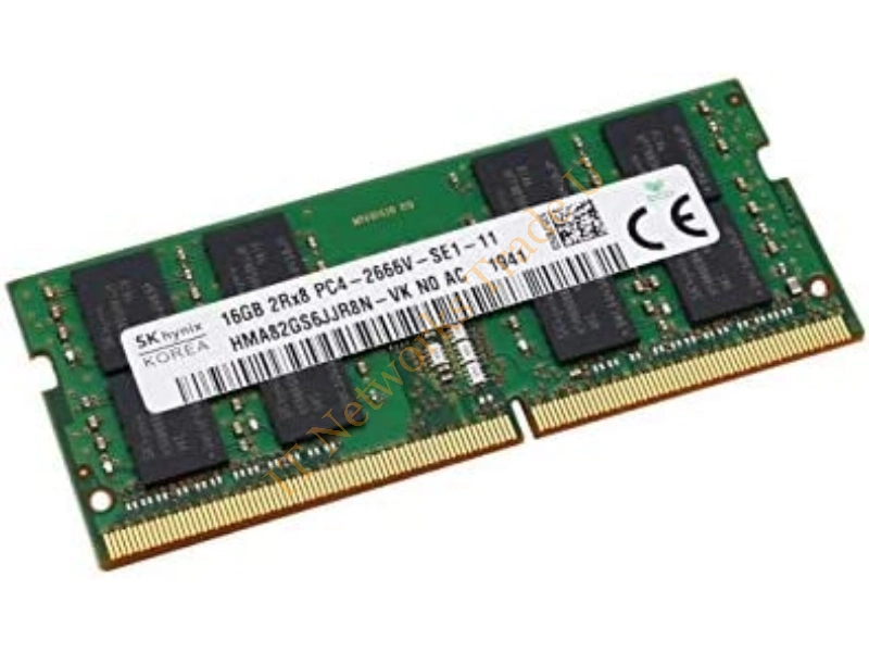 HMA82GS6CJR8N-VK Hynix 16GB DDR4-2666MHz PC4-21300 non-ECC Unbuffered CL19 260-Pin SoDimm 1.2V Dual Rank Memory Module Laptop Memory