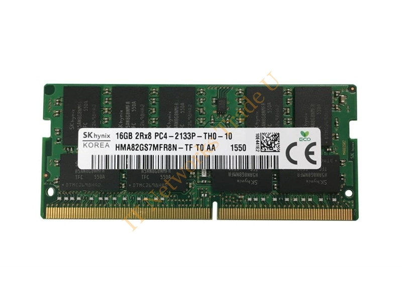HMA82GS7MFR8N-TFT0 Hynix 16GB DDR4-2133MHz PC4-17000 ECC Unbuffered CL15 260-Pin SoDimm 1.2V Dual Rank Memory Module Laptop Memory