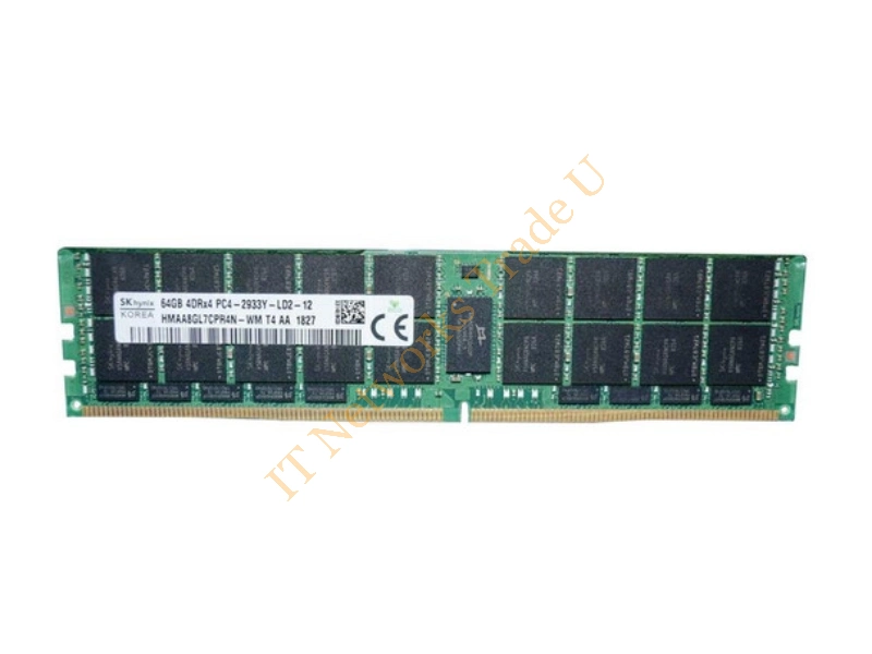 HMAA8GL7CPR4N-WM Hynix 64GB DDR4-2933MHz PC4-23400 ECC Registered CL21 288-Pin DIMM Quad Rank 1.2V Memory Module Server Memory