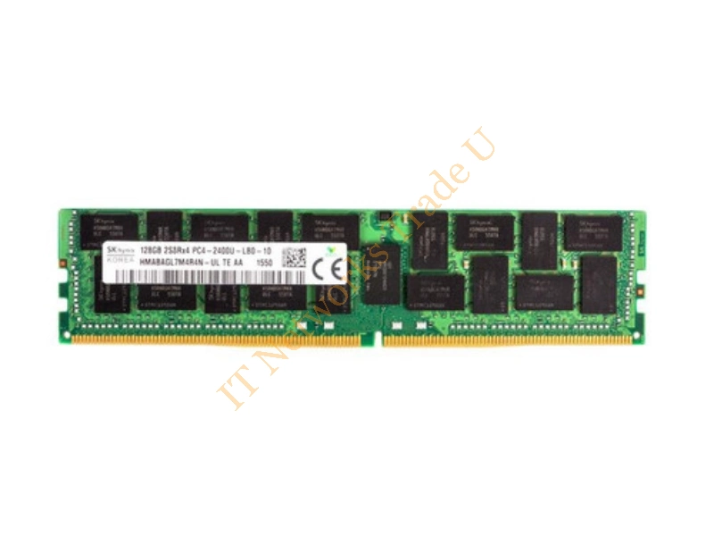 HMABAGL7M4R4N-UHT2 Hynix 128GB DDR4-2400MHz PC4-19200 ECC Registered CL17 288-Pin Load Reduced DIMM 1.2V Octal Rank Memory Module Server Memory