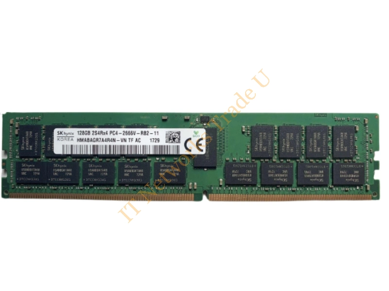 HMABAGR7A4R4N-VN Hynix 128GB DDR4-2666MHz PC4-21300 ECC Registered CL19 288-Pin DIMM Octal Rank 1.2V Memory Module Server Memory