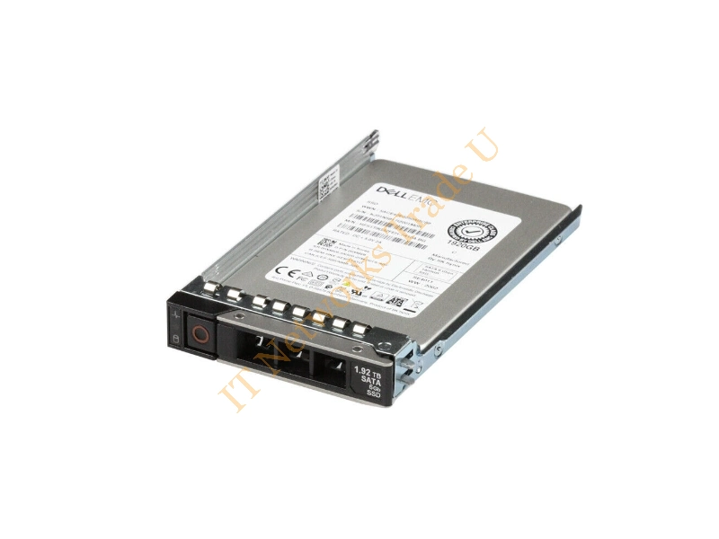 HMJFP Dell 1.92TB Triple-Level Cell (TLC) SATA 6Gb/s Hot-Swappable Read Intensive 2.5-inch Solid State Drive with 3.5-inch Hybrid Carrier SSD Storage