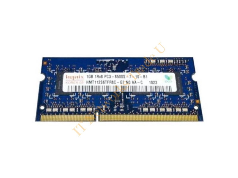 HMT112S6BFR6C-S5 Hynix 1GB DDR3-800MHz PC3-6400 non-ECC Unbuffered CL5 204-Pin SoDimm Dual Rank Memory Module Laptop Memory