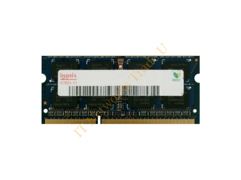 HMT112SAFR6C-G7 Hynix 1GB DDR3-1066MHz PC3-8500 non-ECC Unbuffered CL7 204-Pin SoDimm Dual Rank Memory Module Laptop Memory