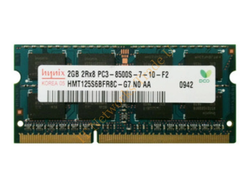 HMT125S6AFR8C-H9N0 Hynix 2GB DDR3-1333MHz PC3-10600 non-ECC Unbuffered CL9 204-Pin SoDimm Dual Rank Memory Module Laptop Memory