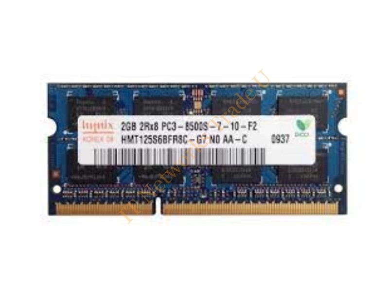 HMT125S6BFR8C-06 Hynix 2GB DDR3-1333MHz PC3-10600 non-ECC Unbuffered CL9 204-Pin SoDimm Dual Rank Memory Module Laptop Memory