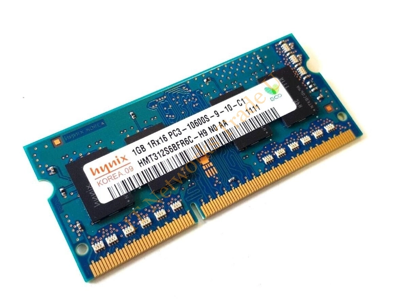 HMT312S6BFR6C-PB Hynix 1GB DDR3-1600MHz PC3-12800 non-ECC Unbuffered CL11 204-Pin SoDimm Single Rank Memory Module Laptop Memory