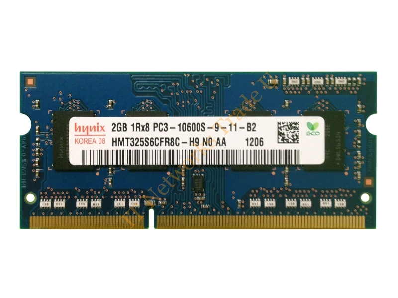HMT325S6CFR8C-H9 Hynix 2GB DDR3-1333MHz PC3-10600 non-ECC Unbuffered CL9 204-Pin SoDIMM Memory Module Laptop Memory