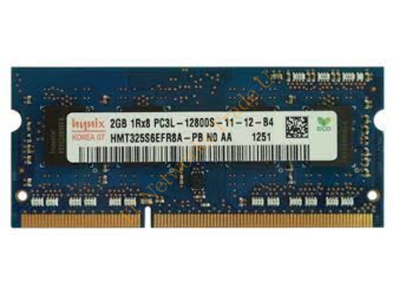 HMT325S6EFR8A-PBN0 Hynix 2GB DDR3-1600MHz PC3-12800 non-ECC Unbuffered CL11 204-Pin SoDimm 1.35V Low Voltage Single Rank Memory Module Laptop Memory