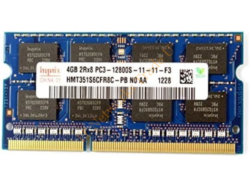 HMT351S6CFR8C-PBNOAA Hynix 4GB DDR3-1600MHz PC3-12800 non-ECC Unbuffered CL11 204-Pin SoDimm Dual Rank Memory Module Laptop Memory