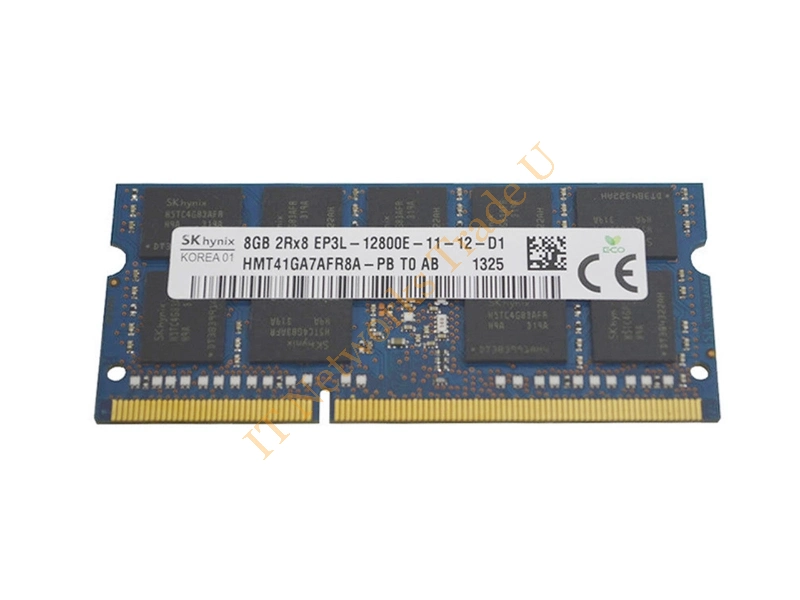 HMT41GA7AFR8A-PBT0 Hynix 8GB DDR3-1600MHz PC3-12800 ECC Unbuffered CL11 204-Pin SoDimm 1.35V Low Voltage Dual Rank Memory Module Laptop Memory