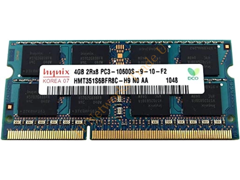 HMT41GS6MFR8C-H9N0 Hynix 8GB DDR3-1333MHz PC3-10600 non-ECC Unbuffered CL9 204-Pin SoDimm Dual Rank Memory Module Laptop Memory