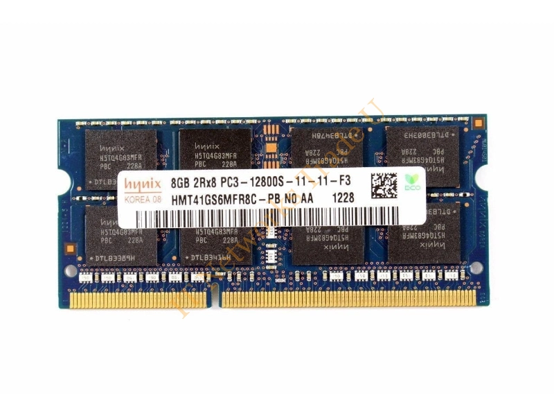HMT41GS6MFR8C-PB Hynix 8GB DDR3-1600MHz PC3-12800 non-ECC Unbuffered CL11 204-Pin SoDimm Dual Rank Memory Module Laptop Memory