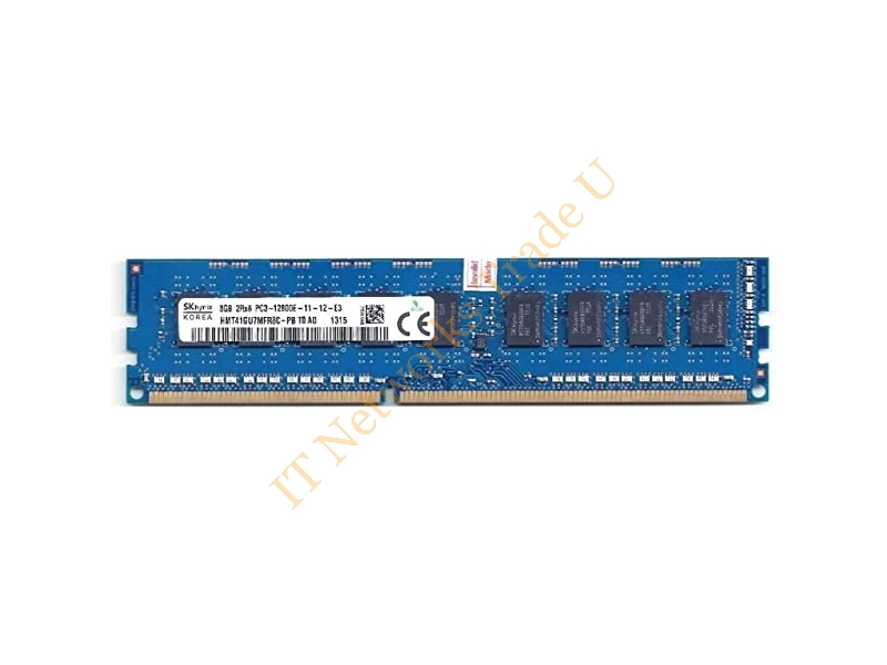 HMT41GU7BFR8A-G7 Hynix 8GB DDR3-1066MHz PC3-8500 ECC Unbuffered CL7 240-Pin DIMM 1.35V Low Voltage Dual Rank Memory Module Server Memory