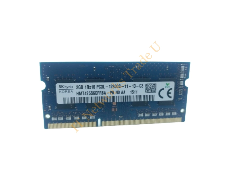 HMT425S6CFR6A-RD Hynix 2GB DDR3-1866MHz PC3-14900 non-ECC Unbuffered CL13 204-Pin SoDimm 1.35V Low Voltage Dual Rank Memory Module Laptop Memory