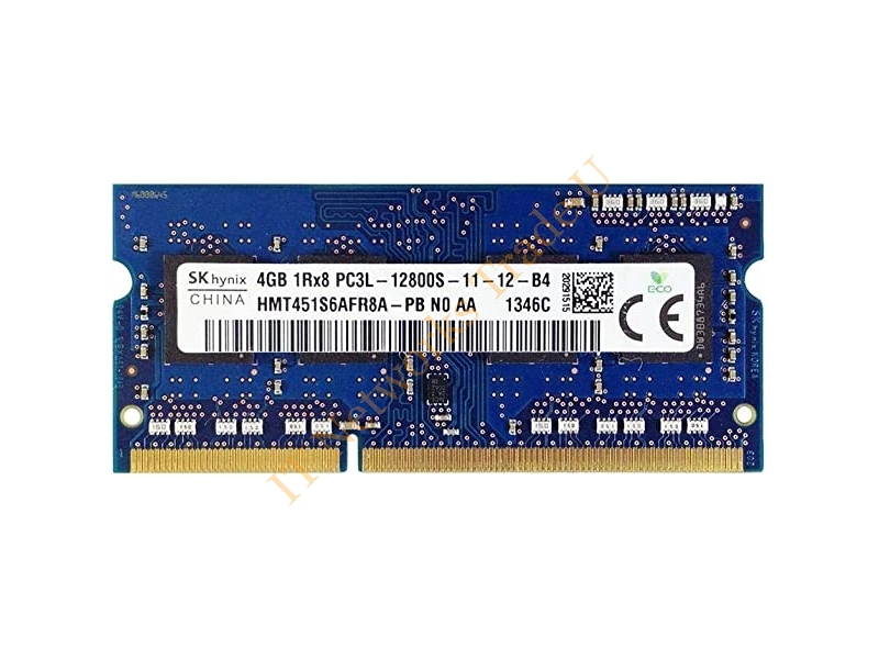 HMT425S6MFR6A-PB Hynix 2GB DDR3-1600MHz PC3-12800 non-ECC Unbuffered CL11 204-Pin SoDimm 1.35V Low Voltage Single Rank Memory Module Laptop Memory
